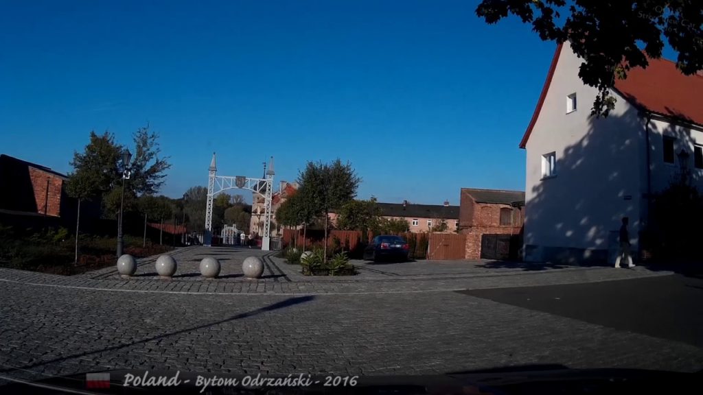 QQLX 0288 Poland - Bytom Odrzański - Street View Car 2016 Driving through