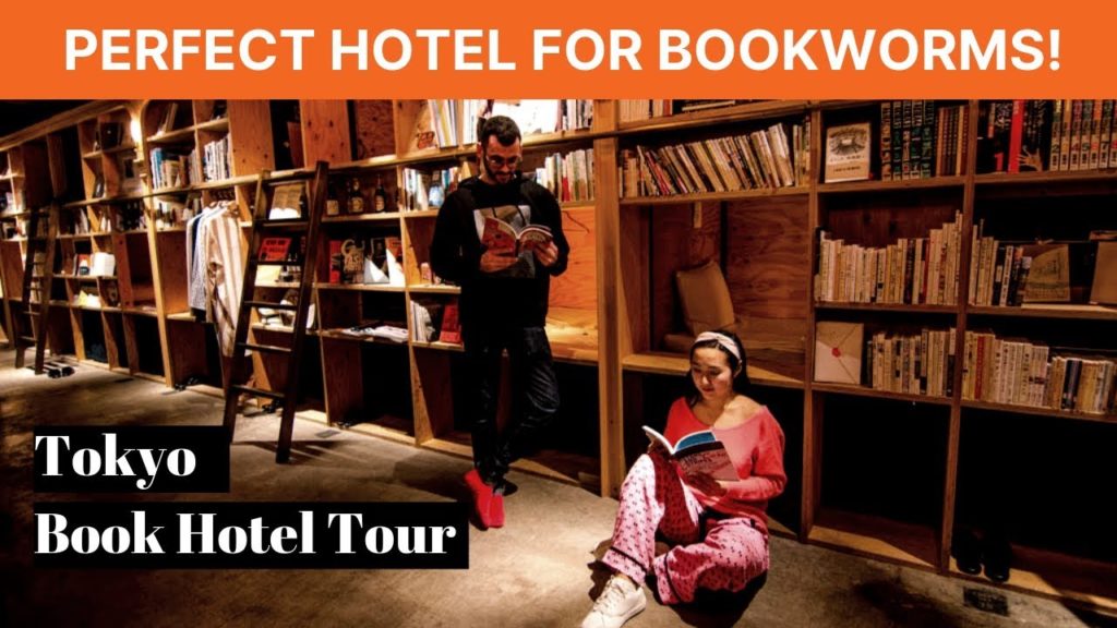 Tokyo Book Hotel Tour! A Place to Stay for Book Lovers