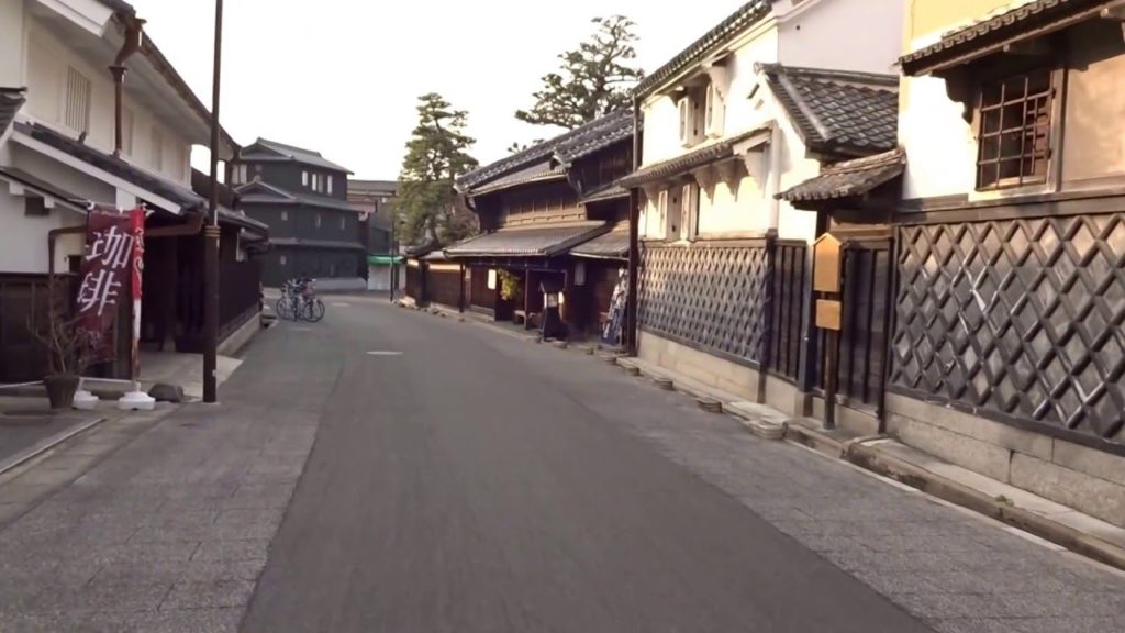Japanese old streets. Midori-ku, Nagoya-city Arimatsu