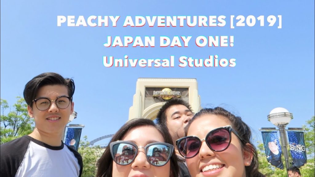 Peachy Adventures [2019]: JAPAN DAY ONE! Universal Studios Japan