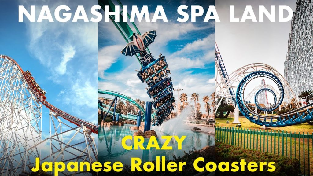 Nagashima Spa Land Nagoya - CRAZY Japanese Roller Coasters