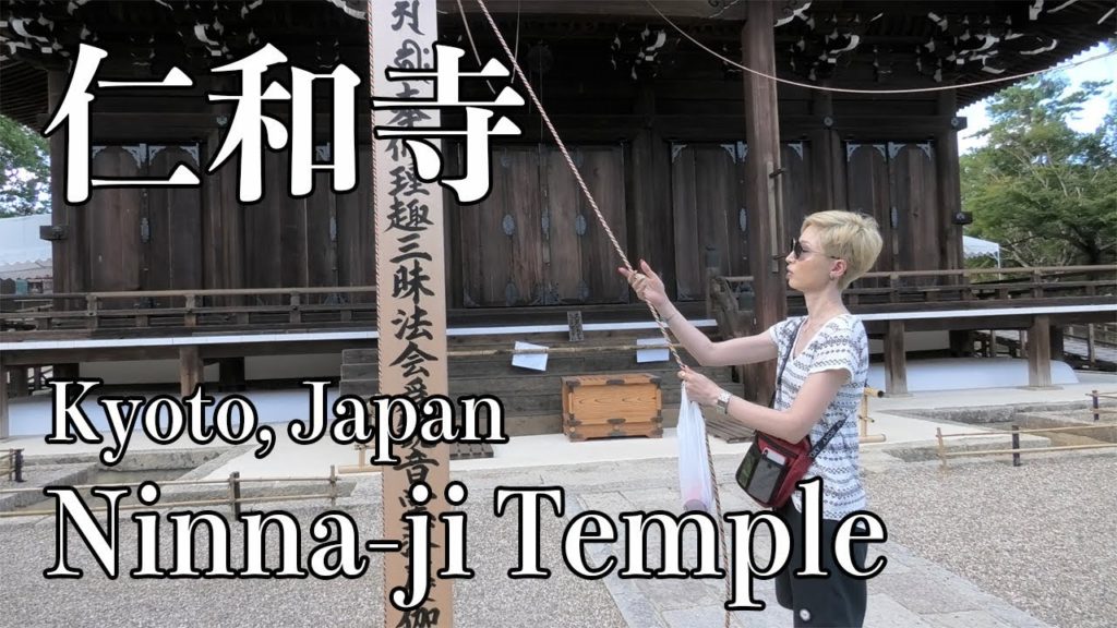 World Heritage Kyoto Ninna-ji Temple｜Japan Trip Vlog｜世界遺産の京都の仁和寺を参拝・御朱印[4K]