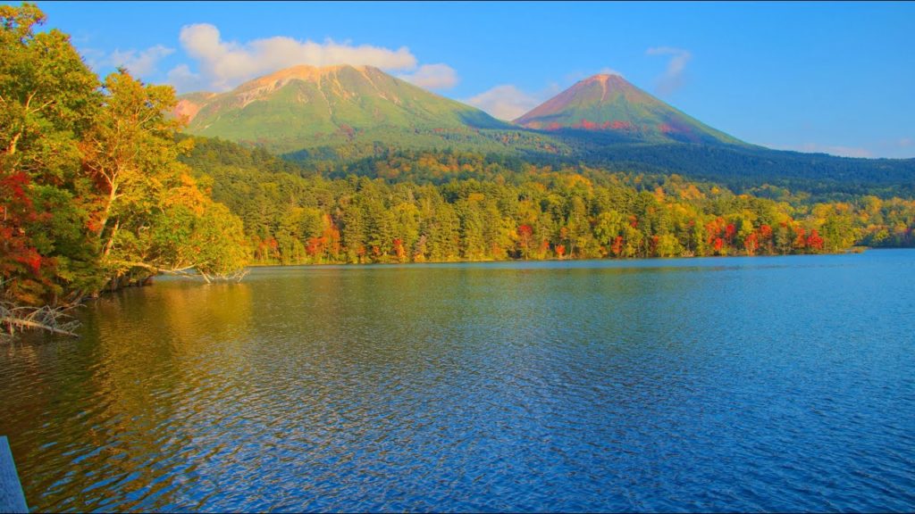 JG☆☆☆☆☆8K HDR 北海道 阿寒オンネトーの紅葉 Hokkaido Akan Onnneto in Autumn