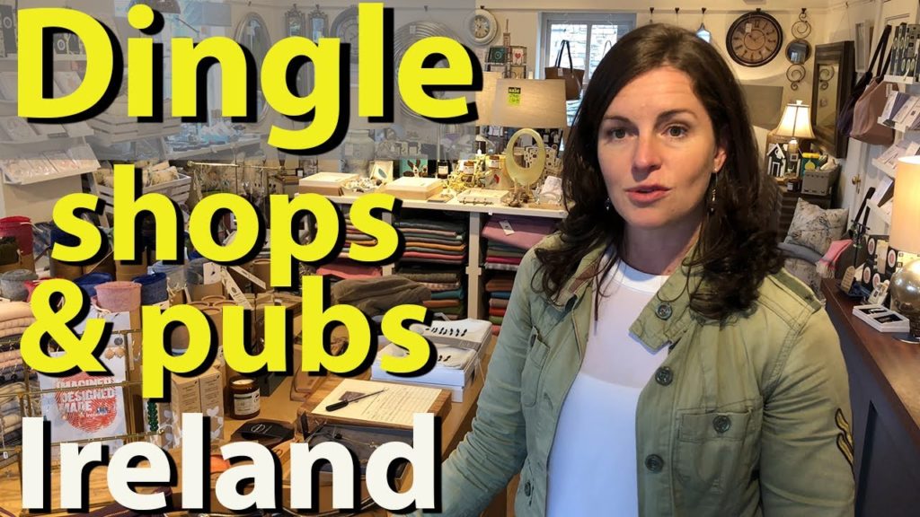 Dingle, Ireland, shops, pubs, restaurants and streets Dingle, Ireland, shops, pubs, restaurants and streets