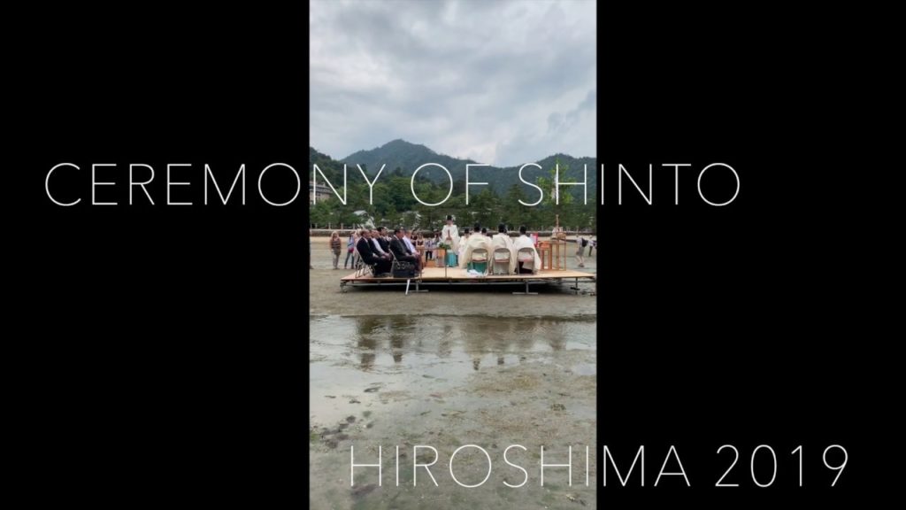 Trip to Hiroshima in 2019 - Ceremony of Shinto