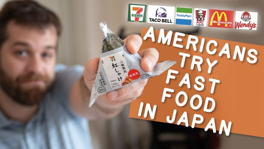 Trying Japanese 7 Eleven, Wendy's, Taco Bell, and McDonald's!!