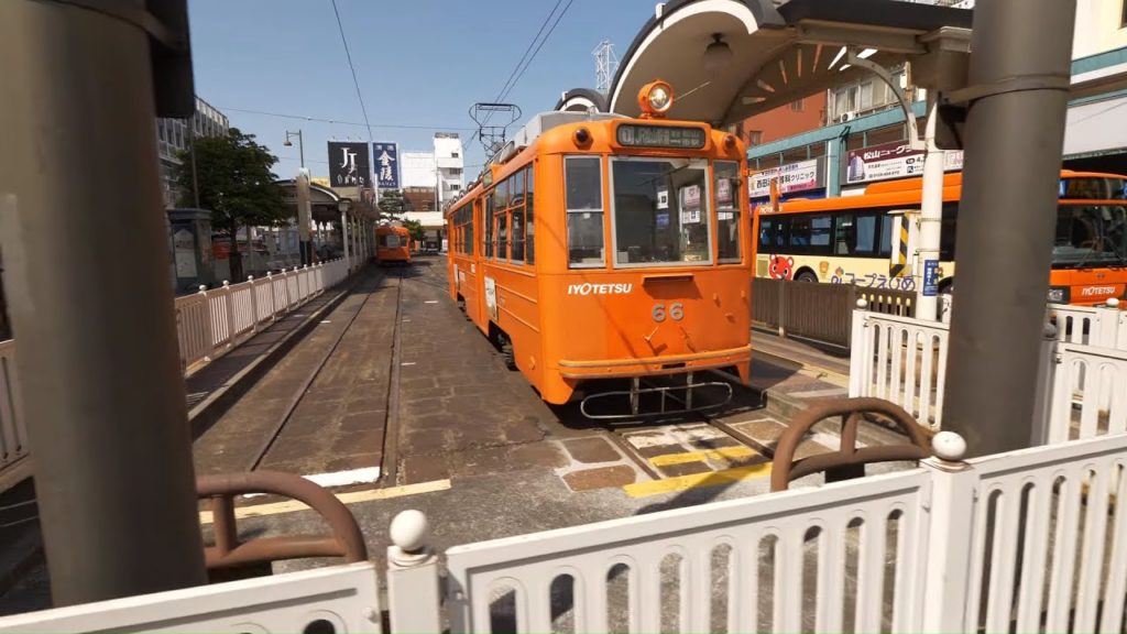 【4K】Short walk in Matsuyama, Shikoku