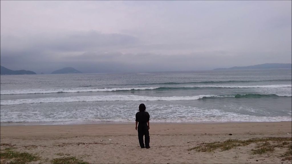 ⛄️Xperia TI MOV 5848 糸島の長浜海岸の海の風景 【HD】