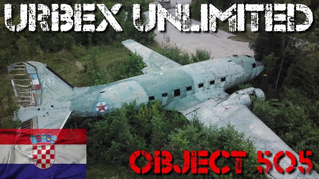 Object 505 - abandoned underground airport (HR) / opuštěné podzemní letiště