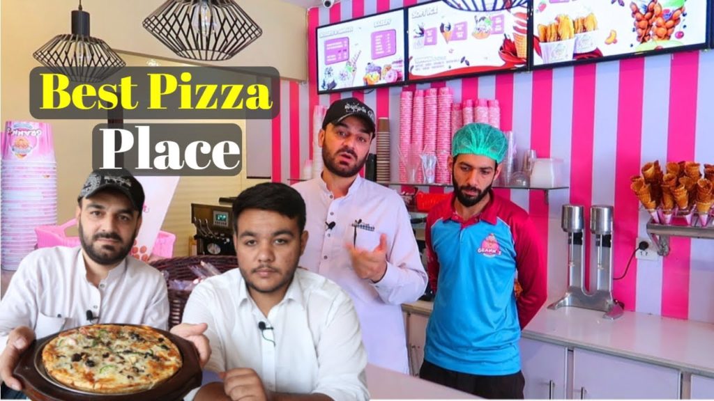 Best Pizza and Ice Cream Places In Peshawar | Pakistani Street Food