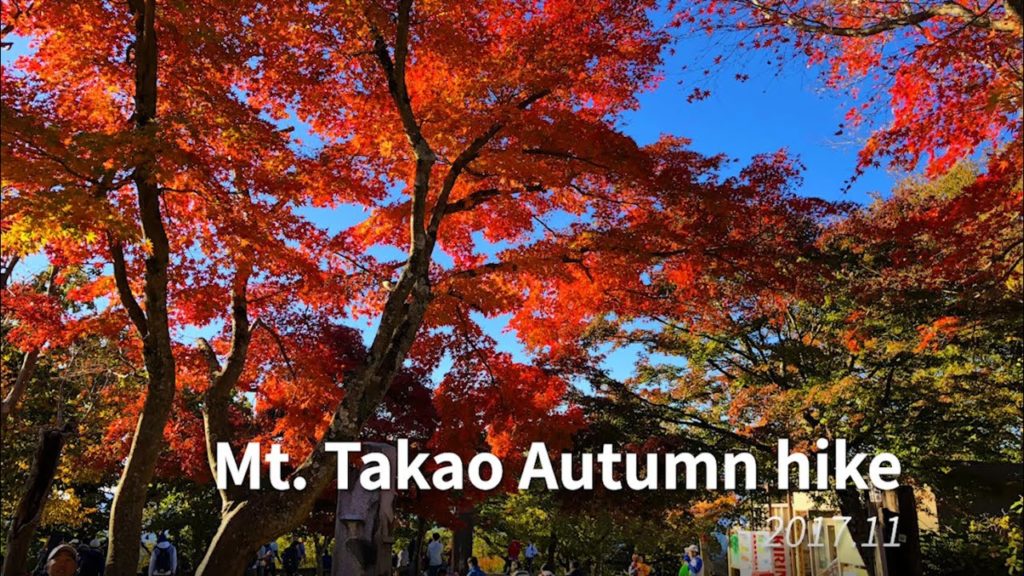 Mt. Takao Autumn hike 2017