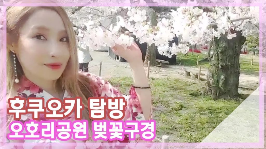 [야메쌤] [후쿠오카탐방#1] 오호리공원 벚꽃구경