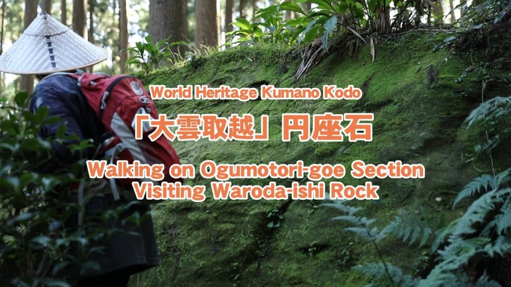 World Heritage Shingu Japan. Walking on Ogumotori-goe Section
