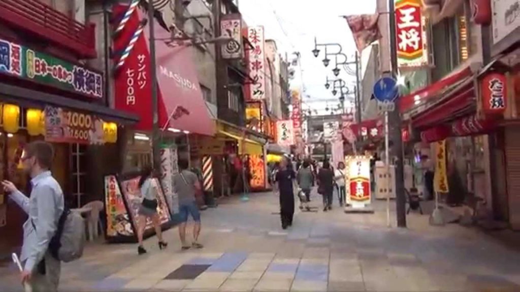 23 Florian auf Tour - Osaka 2.0 - Stadtteil Naniwa (Ebisu-higashi)