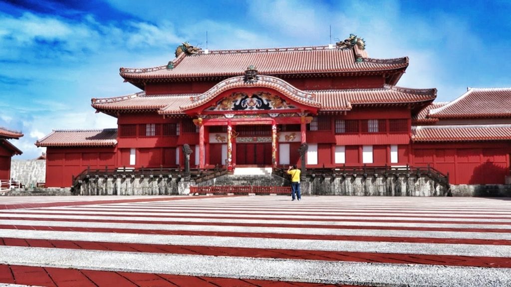 Nel Castello di Shuri, tesoro di Okinawa