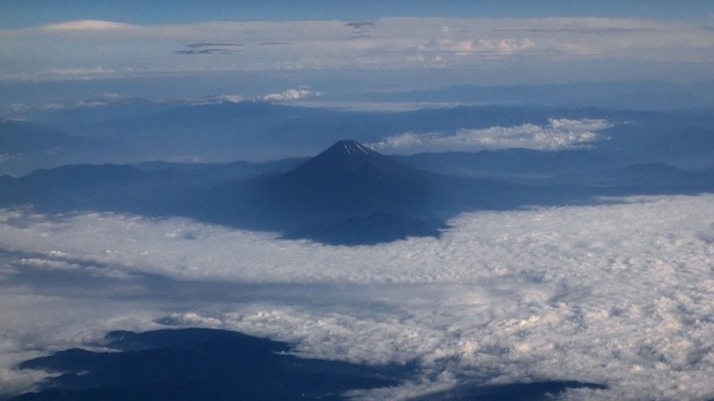 Mount Fuji Sunrise, Narita Landing 富士山, 成田国際空港