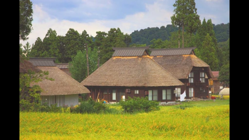 JG 新潟 荻ノ島の里山風景 Niitaga,Oginoshima