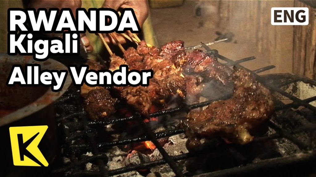 【K】Rwanda Travel-Kigali[르완다 여행-키갈리]골목 노점상 먹거리/Alley Vendor/Street/Children/Food/Night View/Merchant