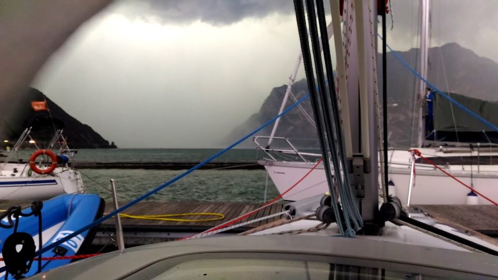 Burrasca sul Lago di Garda - Agosto 2017 - Torbole sul Garda