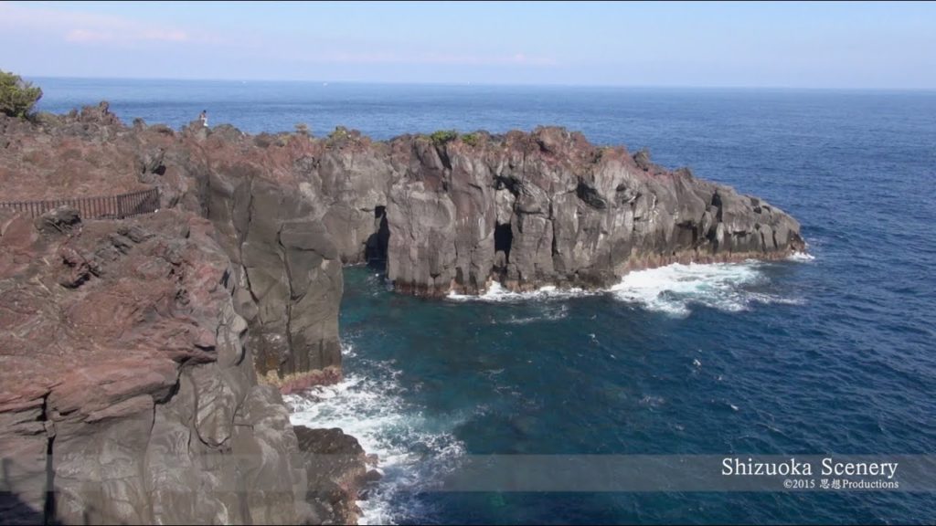 静岡県伊東市の城ヶ崎海岸 Jogasaki Coast, Izu JAPAN