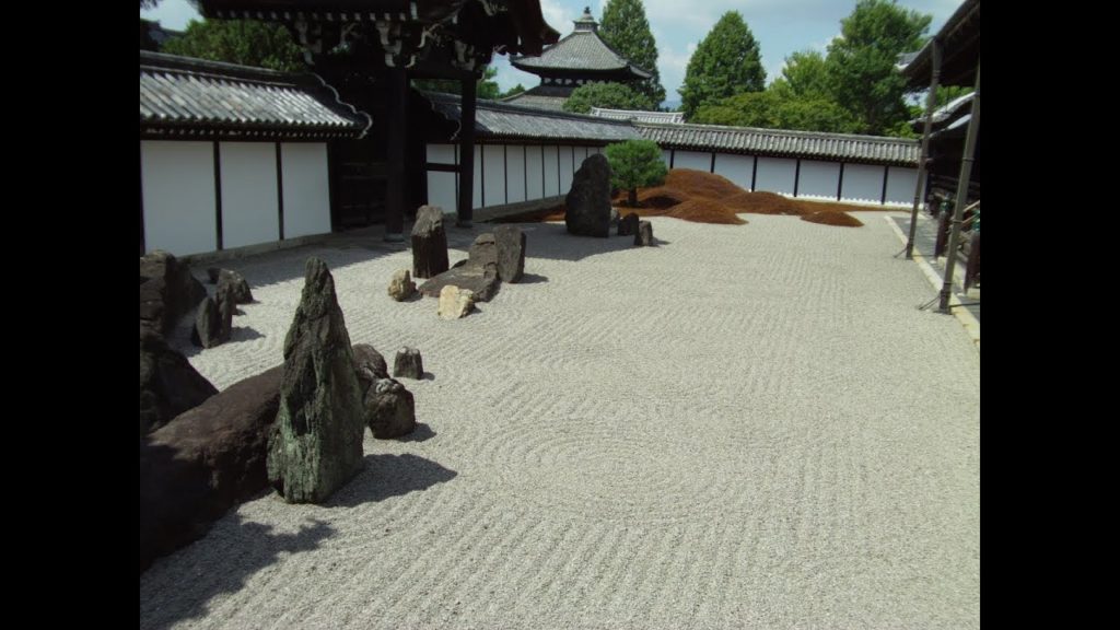 Zen Garden at Tofukuji Temple, Kyoto city
