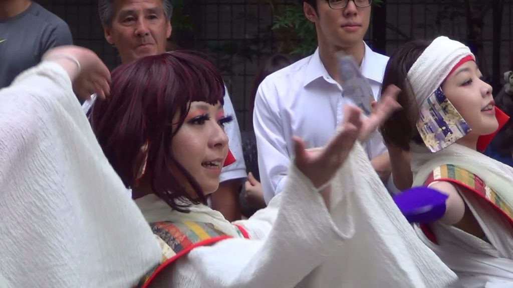 新宿エイサーまつり 2012  しん 「花城」  Traditional festival of Okinawa