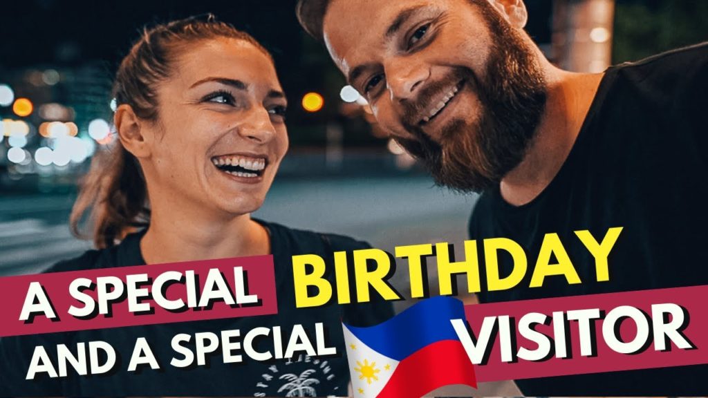 Our SPECIAL PHILIPPINES VISITOR and a SPECIAL Birthday
