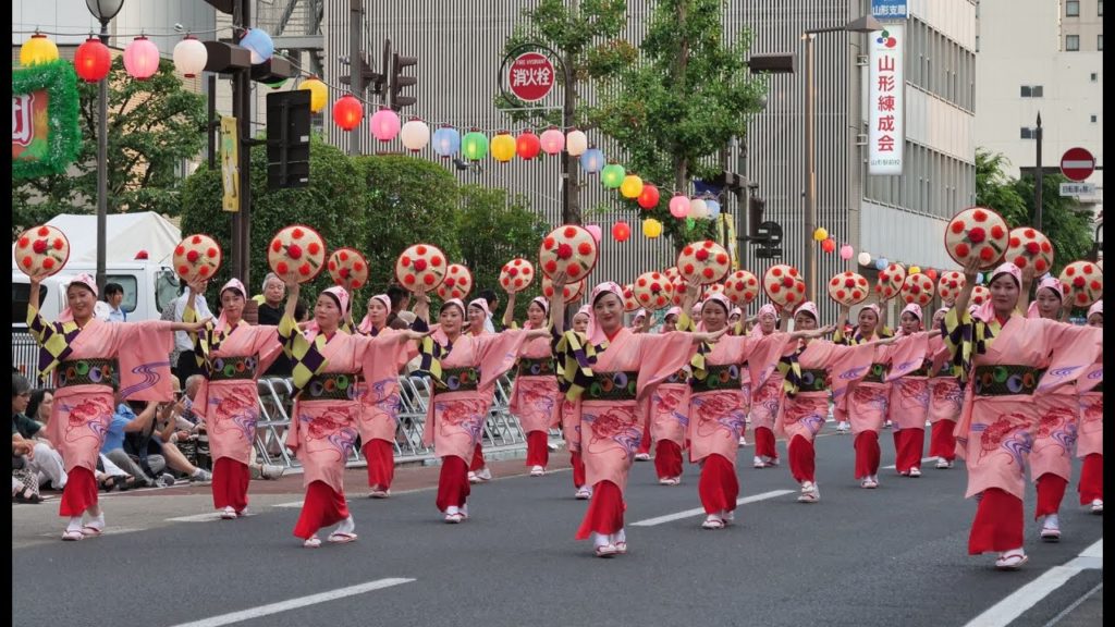 JG☆☆☆ 4K HDR 山形 花笠まつり 2019最終日全組 全員写ってる? Yamagata,Hanagasa Matsuri,All Performers