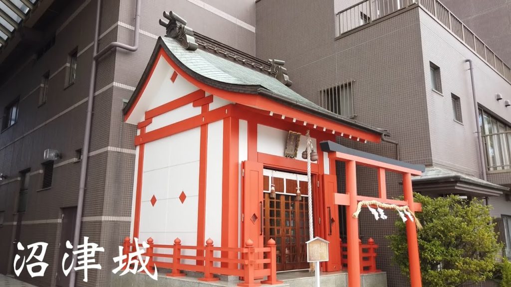 沼津城　城岡神社　上土朝日稲荷神社　Numazu Castle