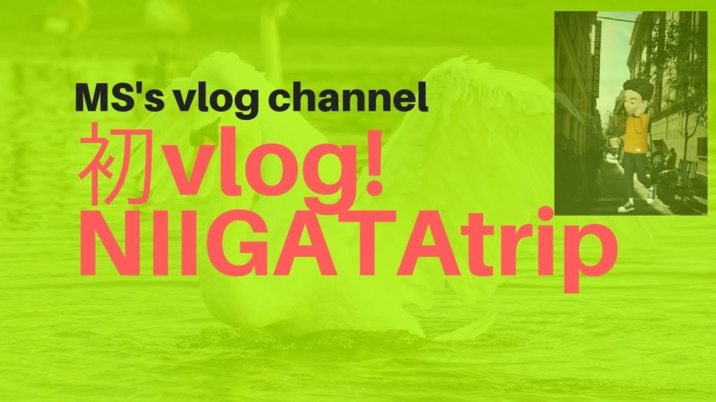 【初】Vlog niigata trip