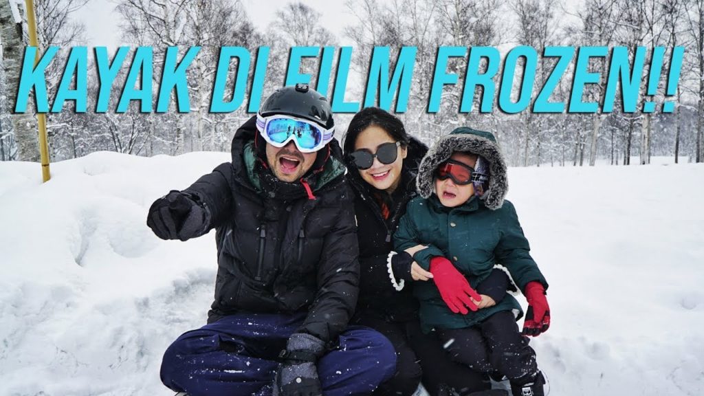 GA NYANGKA ADA TEMPAT KAYA GINI DI DUNIA, KAYA DI FILM FROZEN - HOKKAIDO NISEKO - JEPANG