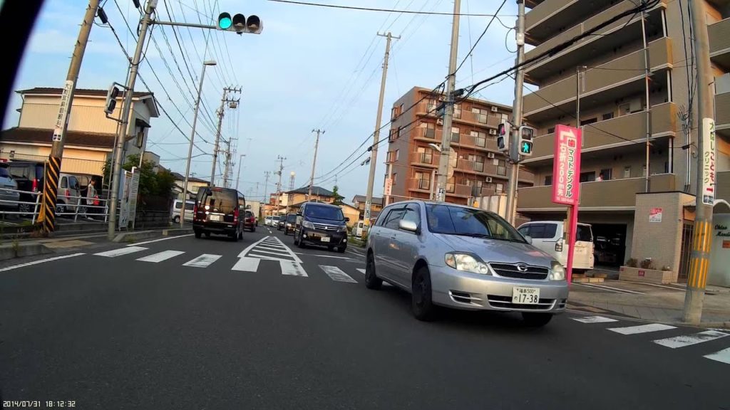 My ride with Mobius ActionCam 1080p in Sendai City - Japan #4