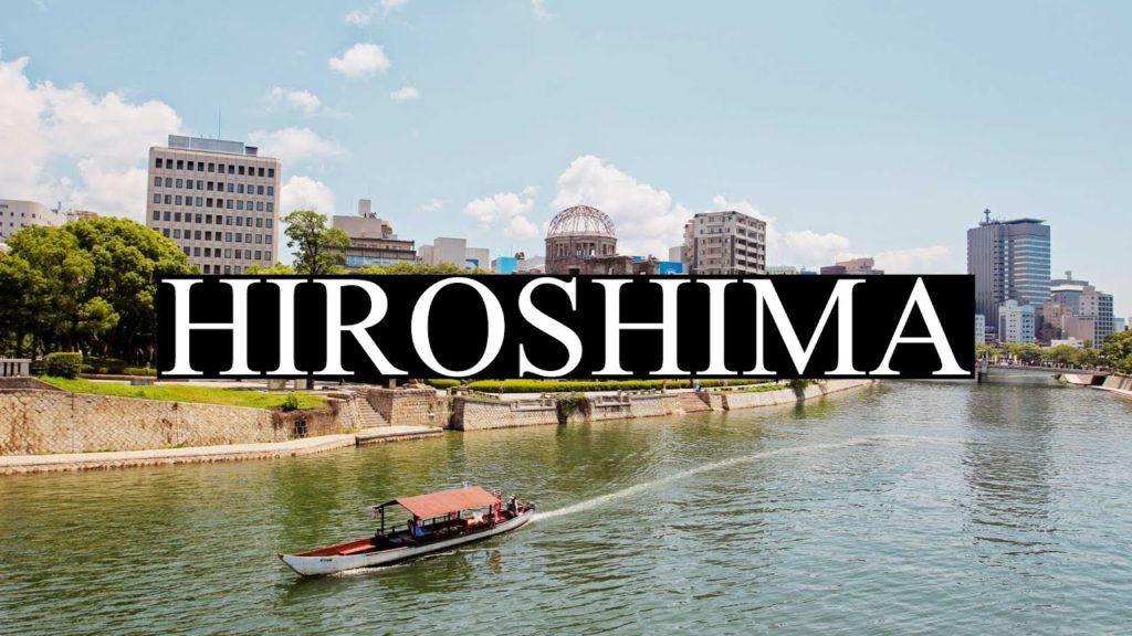 Visiting Hiroshima.