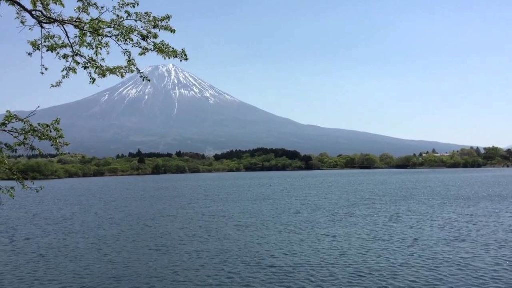 Fishing near Mt. Fuji, Japan