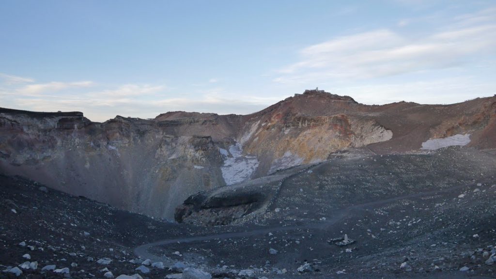 【4K】Videowalk around mt. Fuji crater