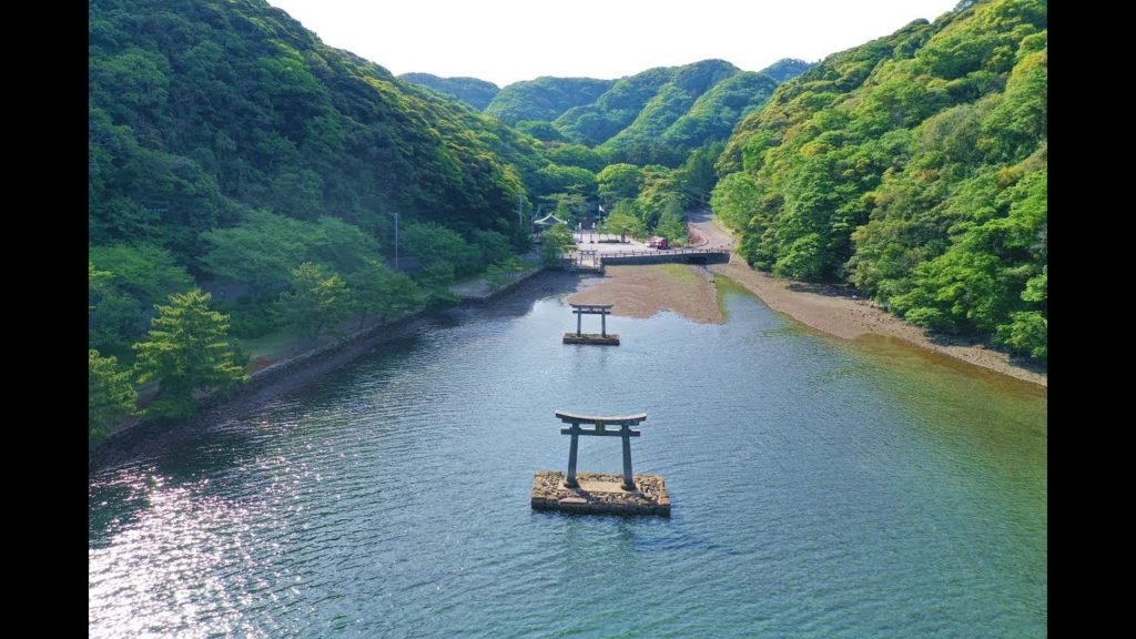 JG☆☆☆ 4K HDR 長崎対馬 海の参道 和多都美神社 Nagasaki,Watatsumijinja