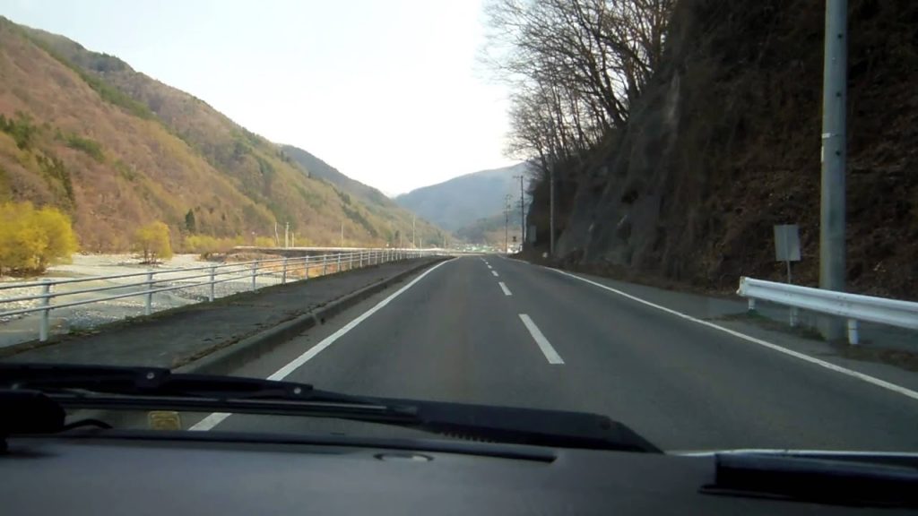 アキーラさん利用②国道１５２号線・長野県伊那市付近,Route152,Nagano,Japan
