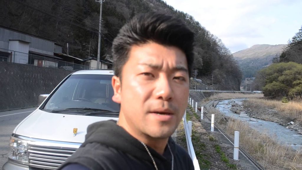 アキーラさん利用⑨国道１５２号線・長野県大鹿村付近,Route152,Nagano,Japan