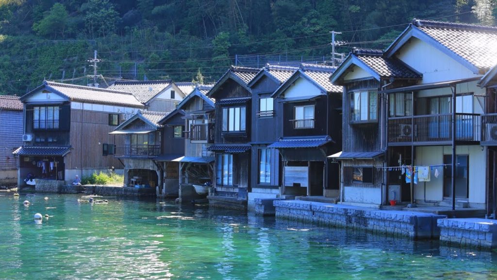 JG☆☆☆☆☆4K 京都 伊根 舟屋の街並(重伝建) Kyoto,Ine Funaya(Historic District)