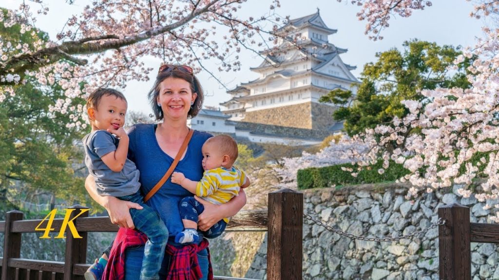 Japan Trip 2018 Part 3 / 初めての日本の桜 (4K)