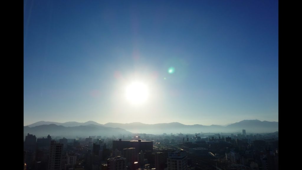 Hiroshima city view from hotel, November 01-05, 2014