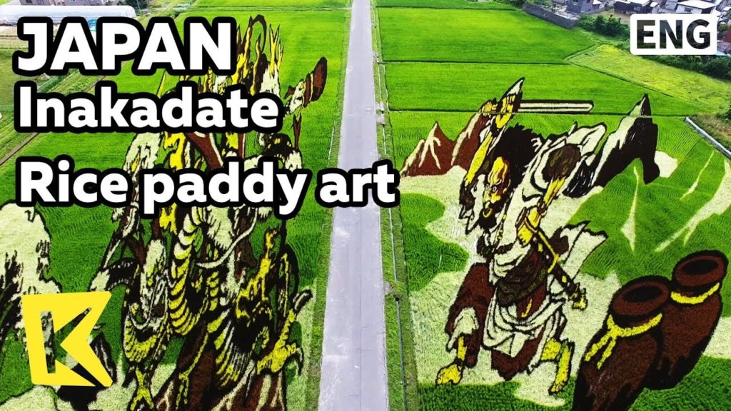 【K】Japan Travel-Inakadate[일본 여행-이나카다테]주민이 만드는 논아트/Rice paddy art/Aomori/Color