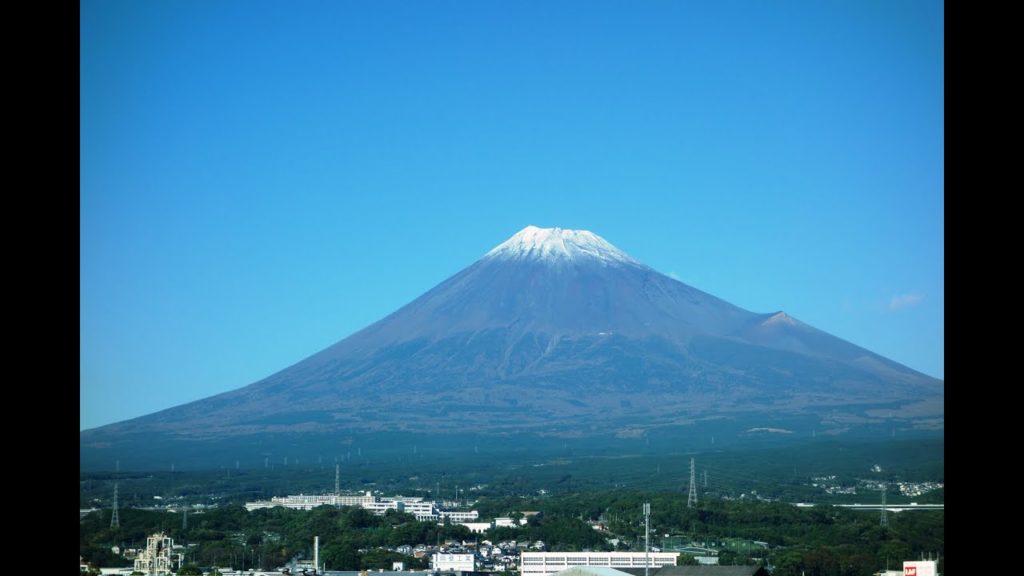 Mount Fuji seen from Shinkansen, November 13, 2014