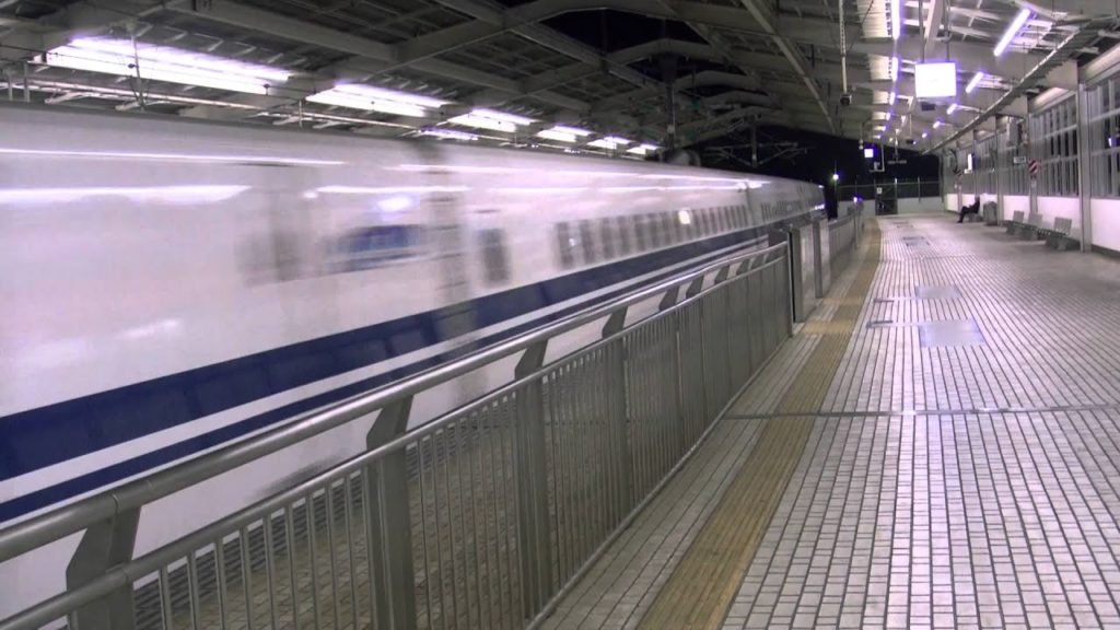 アキーラさん利用④静岡県・熱海駅・Ｎ700系新幹線こだま・,Shinkansen(bullet-train),Atami-station,Shizuoka,Japan