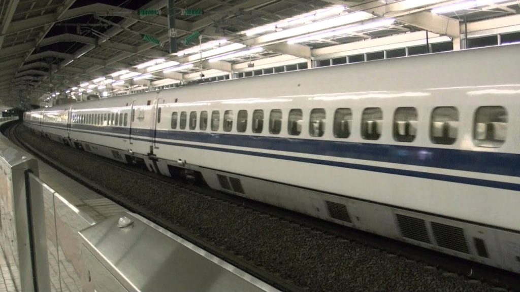アキーラさん利用①静岡県・熱海駅・Ｎ700系新幹線こだま・,Shinkansen(bullet-train),Atami-station,Shizuoka,Japan