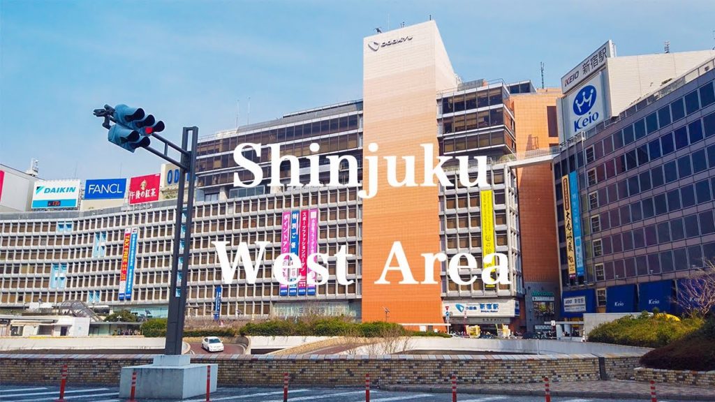 DJI Osmo Pocket  - 新宿駅西口周辺を散歩 Walk around Shinjuku west area 【March 2019】