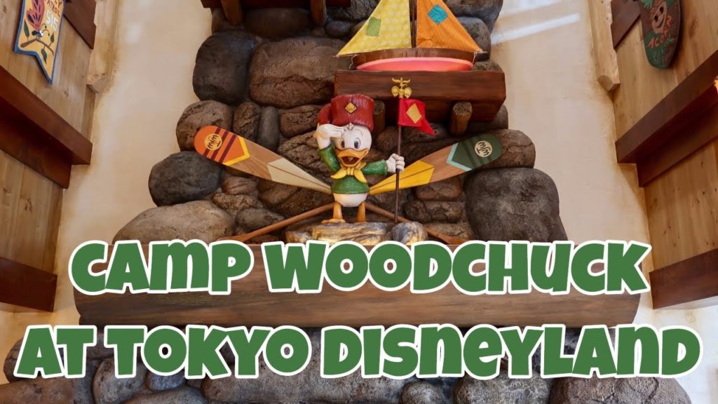 Tour of Camp Woodchuck at Tokyo Disneyland