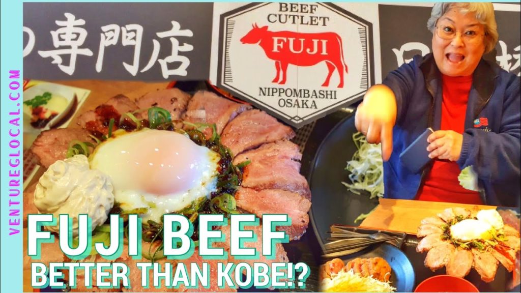 FUJI BEEF BETTER THAN KOBE | BEEF CUTLET NIPPOMBASHI OSAKA