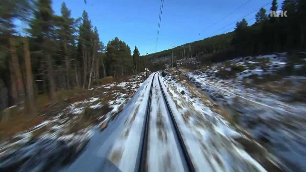 Bergen - Oslo 1/2 (Bergenbahn) : Führerstandsmitfahrt