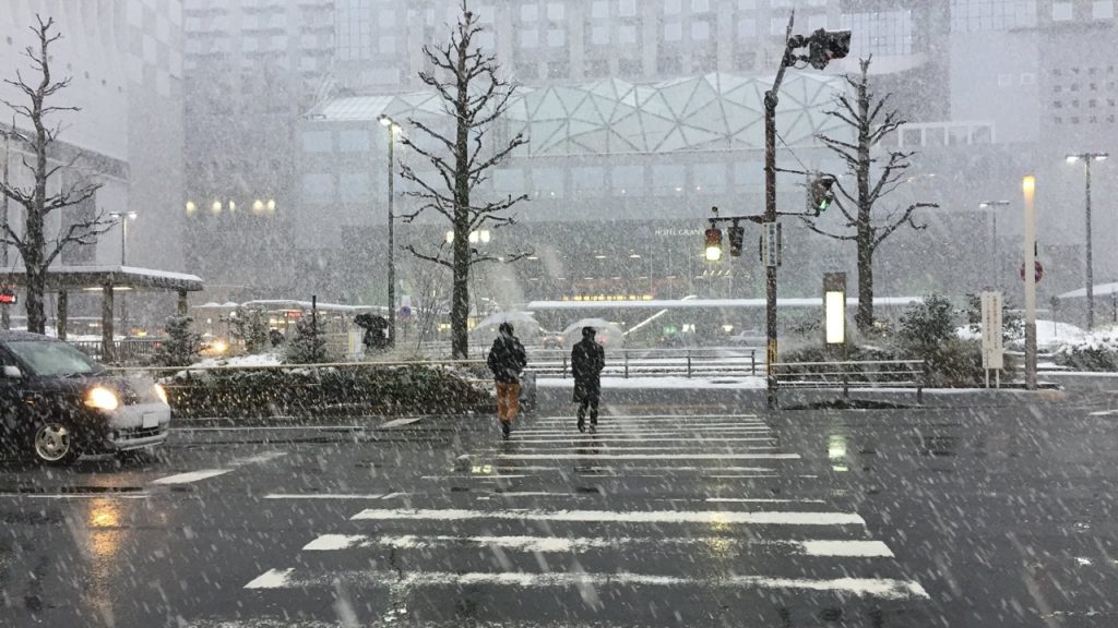Kyoto Travel Vlog 2017: Amazing Snowfall
